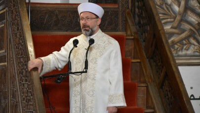 Diyanet İşleri Başkanı Erbaş, çevre ve israfa dikkat çekti