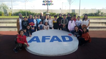 Eyüpsultan Çocuk Meclisi AFAD’ı ziyaret etti
