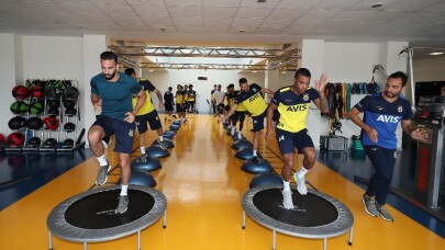 Fenerbahçe’de salonda kuvvet çalıştı