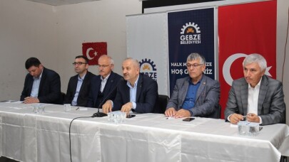 Gebze’de ‘Mahalle Meclisleri’ devam ediyor