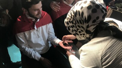 Kınalı kuzular dualarla asker ocağına uğurlandı