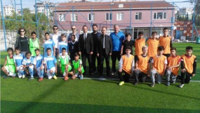 Okullar arası futbol turnuvası sona erdi