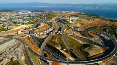 (özel) Kuzey Marmara Otoyolu’nun yapım aşamaları böyle görüntülendi