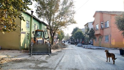 Suat Yalkın Caddesi’nde çalışmalar devam ediyor