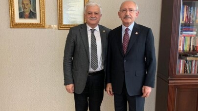 Başkan Deveciler Kılıçdaroğlu’nu ziyaret etti