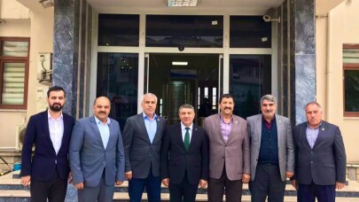 Başkan Şayir’e Manisa’dan ziyaret