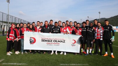 Beşiktaş 6 eksikle çalıştı