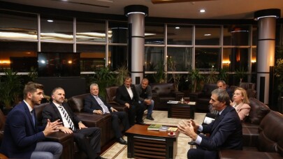 Bosna Hersek Ankara Büyükelçisi Sadoviç’ten Başkan Alemdar’a ziyaret