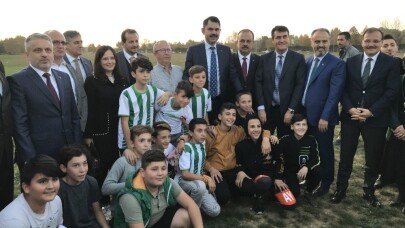 Çevre ve Şehircilik Bakanı Kurum millet bahçelerini inceledi