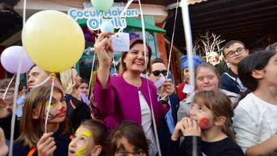 Çocuk Hakları Gününde doyasıya eğlendiler