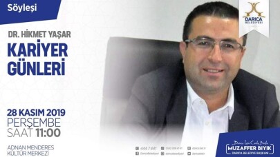 Darıca’da Kariyer Günleri Hikmet Yaşar ile devam ediyor