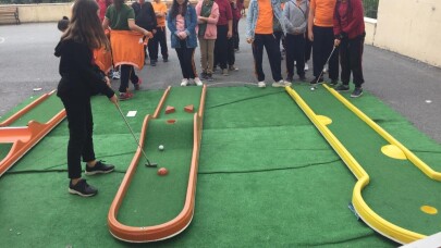 Eyüpsultan’da Mini Golf Festivali başladı