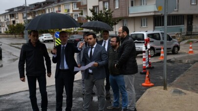 İnegöl Şehit Ömer Halisdemir Caddesi’ne kavşak düzenlenmesi