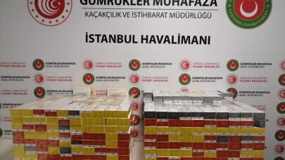 İstanbul Havalimanı’nda elektronik sigara operasyonu