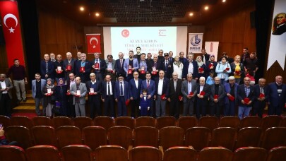 KKTC’den gazilerimize 45 yıl sonra madalya