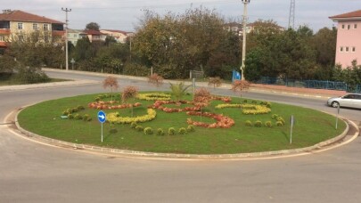 Kocaeli’nin kavşakları modern görünüme kavuşuyor