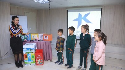 Küçükçekmece’de hedef bir yılda 30 bin öğrenciye geri dönüşüm eğitimi
