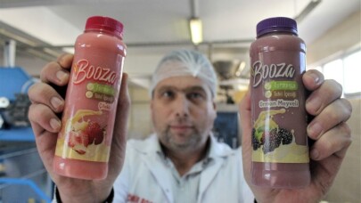 Meyveli boza üretti, Amerika’ya satıyor