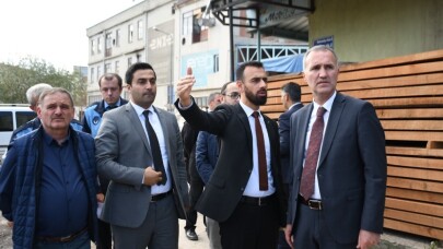 Mobilya Sanayi’de otopark ve çamur meselesi çözülüyor