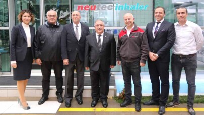 Vali Nayir Neutec İlaç Fabrikasında İncelemelerde Bulundu