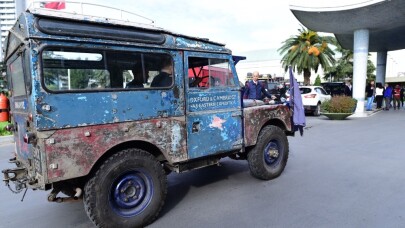 Singapur’dan Londra’ya giden ’The Last Overland’ İstanbul’da