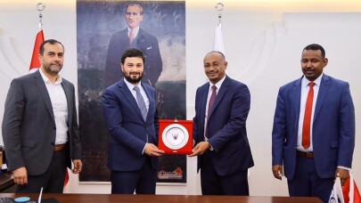 Sudan’ın İstanbul başkonsolosundan Başkan Öztekin’e ziyaret