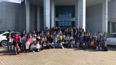 Üreticilerin çocuklarından Marmarabirlik’e ziyaret