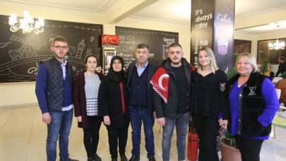 Yenişehir’de asker uğurlama töreni