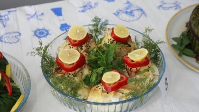 Zeytin yağlı yemekler yarıştı