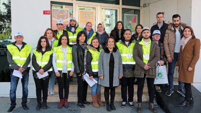 Ataşehir’de kapılar çevre bilinci için çalınıyor