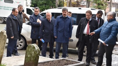 Başkan Orkan Başçeşme’de incelemelerde bulundu