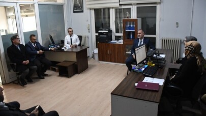 Başkan Taban’dan Umuteli Sosyal Yardım İşleri Müdürlüğü’ne ziyaret