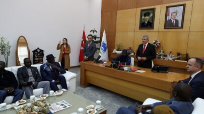 Başkan Yüce: “İş birliği ve ticari faaliyetler gelişime katkı sunacak”