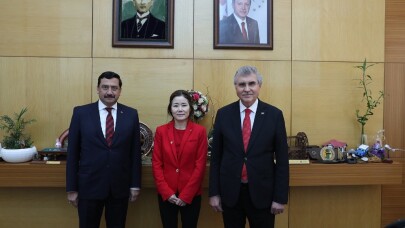 Başkan Yüce, Kore Cumhuriyeti İstanbul Başkonsolosunu ağırladı