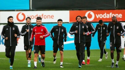 Beşiktaş, Kayserispor maçı hazırlıklarını tamamladı