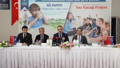 Bursa’da çocuklara ücretsiz süt dağıtılacak