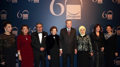 Cumhurbaşkanı Erdoğan, Doğan Grubu’nun 60. yıl kutlamalarına katıldı