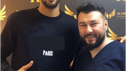 Galatasaraylı Nzonzi sakal tedavisi oluyor
