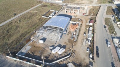 Gebze’nin yeni spor kompleksi yükseliyor
