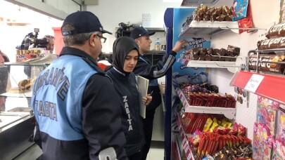 İstanbul’da okul kantinlerinde şırınga çikolata denetimi