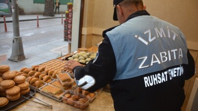İzmit Belediyes’nden yeni yıl öncesinde sıkı denetim