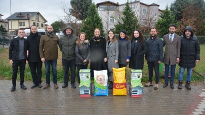 İzmit’te sokak hayvanları için anlamlı çalışma