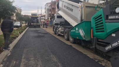 Karasu’da İstiklal ve Mevlana Caddeleri yenileniyor