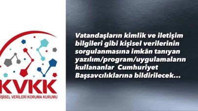 Bu programları kullananlar Cumhuriyet Başsavcılıklarına bildirilecek