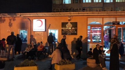 (Özel) Çocuk acil servisleri hava şartları nedeniyle doldu taştı
