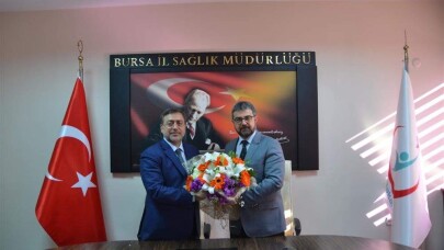 Sağlık Müdürlüğü’nde nöbet değişimi