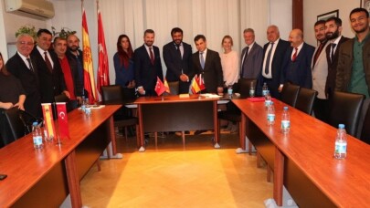 SANKON’dan İspanya Krallığı Ankara Büyükelçisine ziyaret