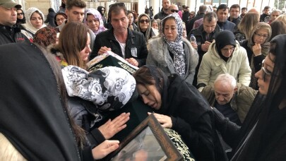 Şarkıcı Ceylan’ın yeğeni son yolculuğuna uğurlandı