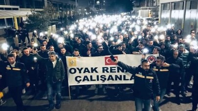 Şimdi de Oyak Renault işçileri ayaklandı