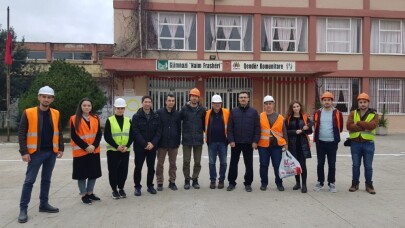SUBÜ heyeti Arnavutluk’ta meydana gelen depremi inceledi